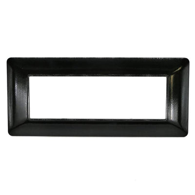 PLACCA 8007-10 6P NERO BISTRO SIMIL-MTX TECNOPOLIMERO