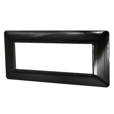 PLACCA 8007-10 6P NERO BISTRO SIMIL-MTX TECNOPOLIMERO