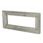 PLACCA 8007-10 6P NERO BISTRO SIMIL-MTX TECNOPOLIMERO
