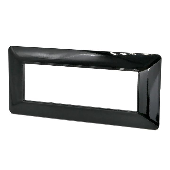 PLACCA 8006-02 6P NERO/MTX TEC
