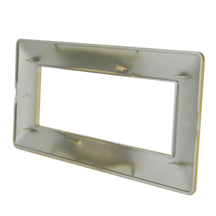 PLACCA 8007-03 6P ORO LUCIDO/MTX TECNOPOLIMERO