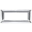 PLACCA 8007-04 6P ARGENTO CROMATO/MTX TECNOPOLIMERO