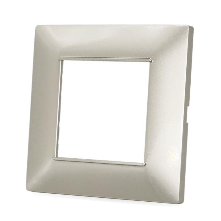 PLACCA 6002-04 2P GRIGIO CHIARO