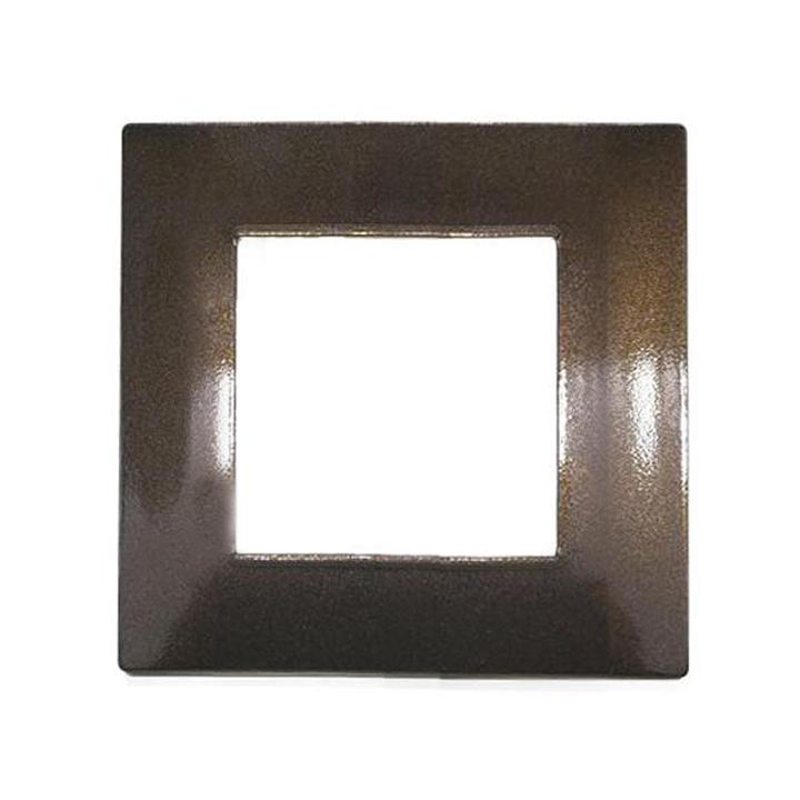 PLACCA 6002-07 2P BRONZO/VMR-PLN TECNOPOLIMERO