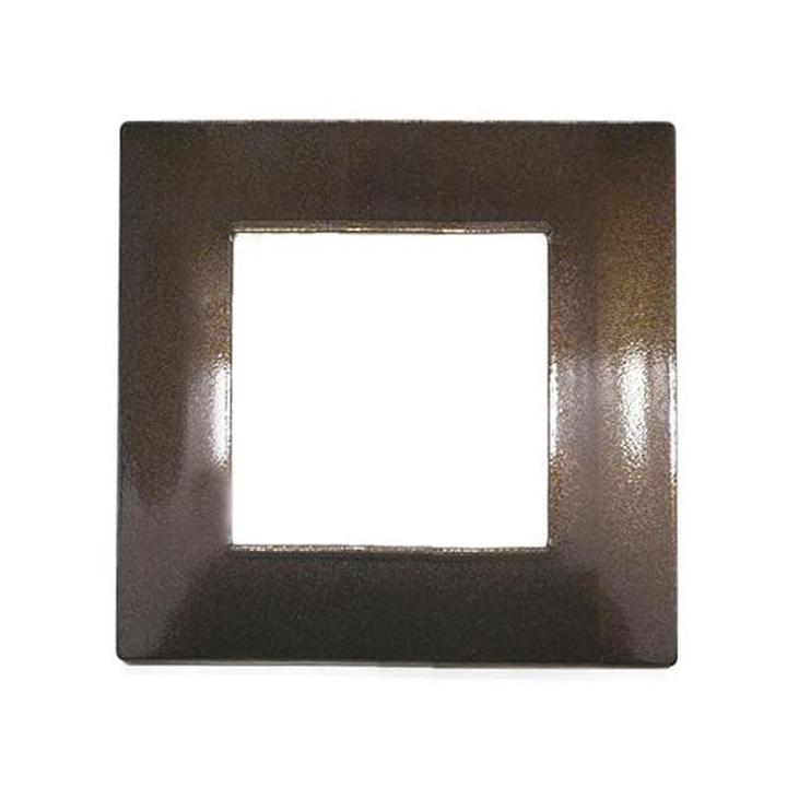 PLACCA 6002-07 2P BRONZO/VMR-PLN TECNOPOLIMERO