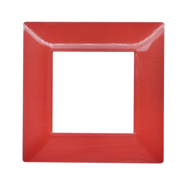 PLACCA 6002-15 2P CORALLO/VMR-PLN TECNOPOLIMERO