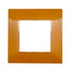 PLACCA 6002-16 2P ARANCIO/VMR-PLN TECNOPOLIMERO