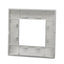 PLACCA 6002-16 2P ARANCIO/VMR-PLN TECNOPOLIMERO