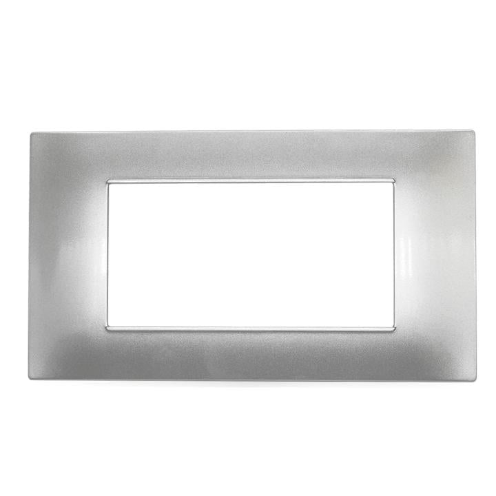 PLACCA 6004-09 4P SILVER/VMR-P TECNOPOLIMERO T2