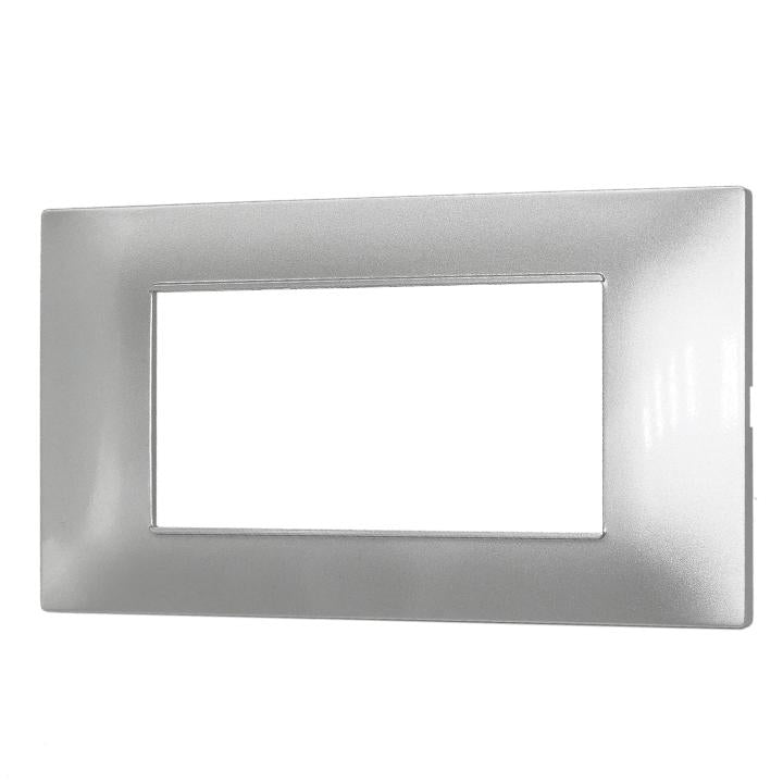 PLACCA 6004-09 4P SILVER/VMR-P TECNOPOLIMERO T2