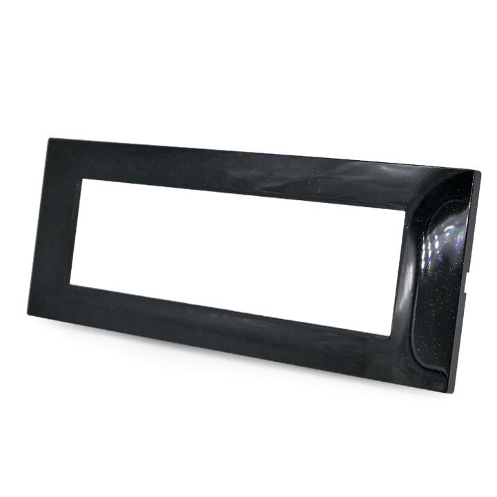 PLACCA 6007-19 7P NERO GLITTER VMR-PLN TECNOPOLIMERO