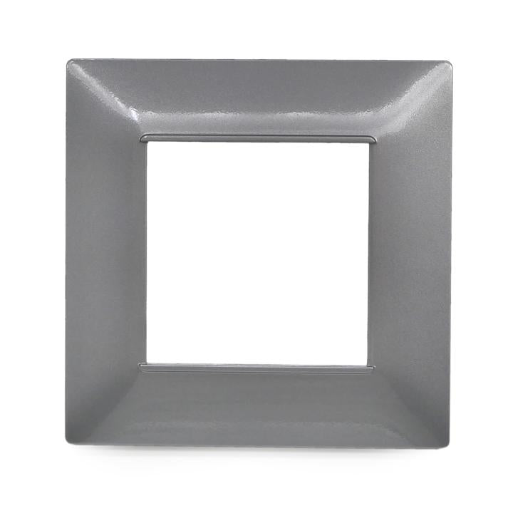 PLACCA 6002-20 2P PLATINO/VMR-PLN TECNOPOLIMERO