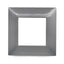 PLACCA 6002-20 2P PLATINO/VMR-PLN TECNOPOLIMERO