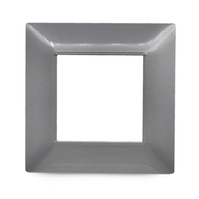 PLACCA 6002-20 2P PLATINO/VMR-PLN TECNOPOLIMERO