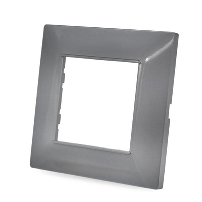 PLACCA 6002-20 2P PLATINO/VMR-PLN TECNOPOLIMERO