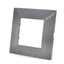 PLACCA 6002-20 2P PLATINO/VMR-PLN TECNOPOLIMERO