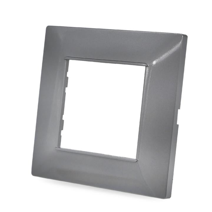 PLACCA 6002-20 2P PLATINO/VMR-PLN TECNOPOLIMERO