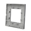 PLACCA 6002-20 2P PLATINO/VMR-PLN TECNOPOLIMERO