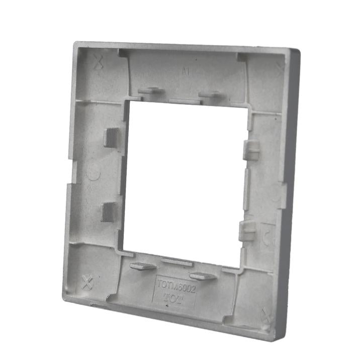 PLACCA 6002-20 2P PLATINO/VMR-PLN TECNOPOLIMERO