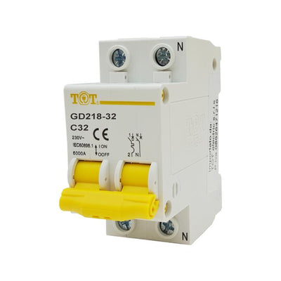 MAGNETOTERMICO 2P NEUTRO SEPAR 32A CURVA C