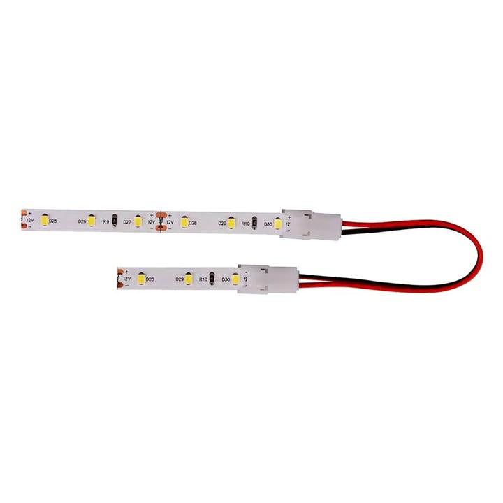 CONNETTORE PER STRISCIA LED 8MM DOPPIO