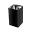 GU10 FITTING QUADRATO NERO SATINATO