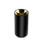 GU10 FITTING ROTOND ORO NERO