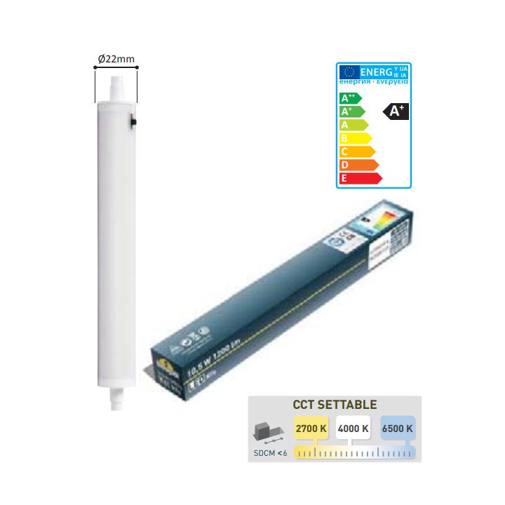 LAMPADINA LED R7S 10,5W 2700/4000/6500K 189MM