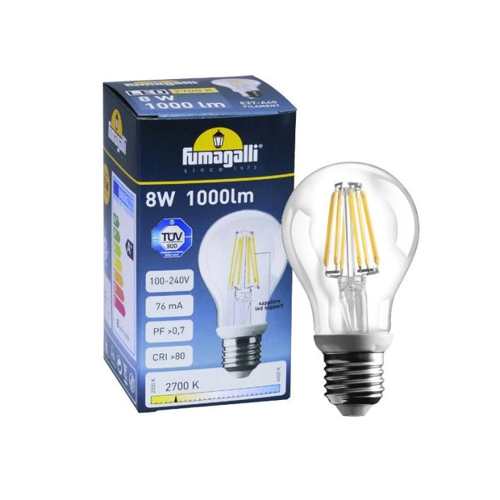 LAMPADINA LED E27  FILAMENT    8W 2700K