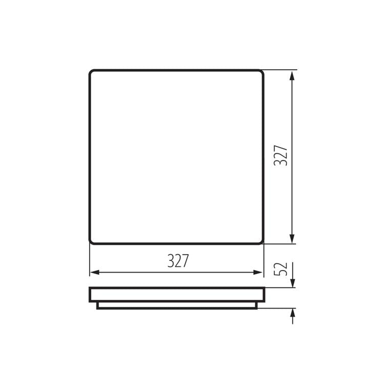 PLAFONIERA LED VARSO HI 36W-NW-L - KANLUX