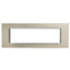 PLACCA 8007BL-4 7P CHAMPAGNE/INT-LGT VETRO