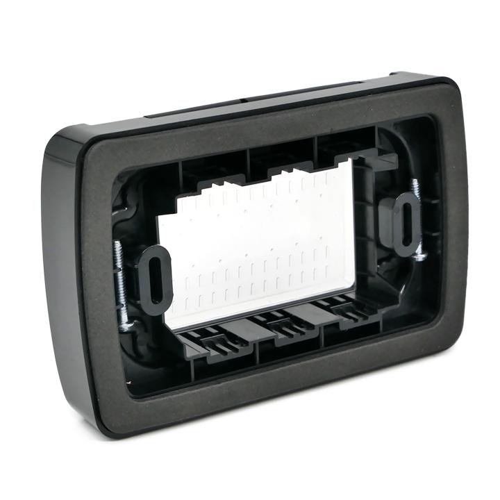 PLACCA IDROBOX IP55 3P NERO/INT S8003N