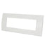 PLACCA 1007-1 7P BIANCA/LGT TECNOPOLIMERO T1