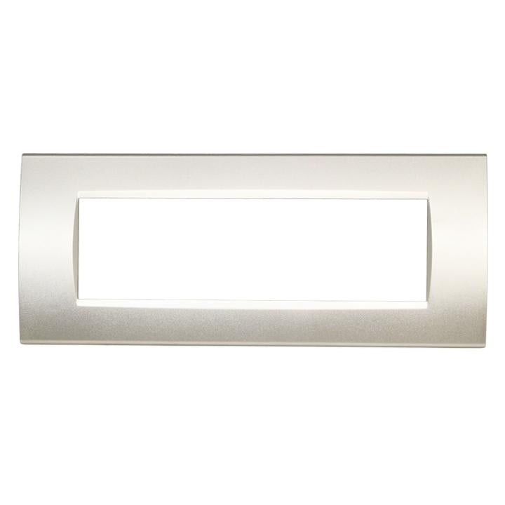 PLACCA 1007-4 7P GRIGIO CHIARO INT T1 TECNOPOLIMERO