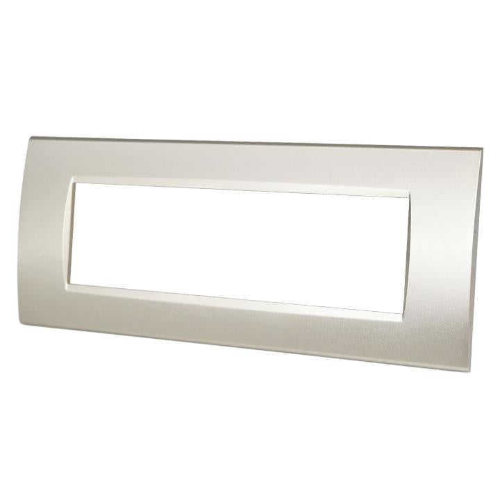 PLACCA 1007-4 7P GRIGIO CHIARO INT T1 TECNOPOLIMERO