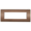 PLACCA 8007-14 7P BRONZO/LGT TECNOPOLIMERO