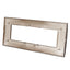 PLACCA 8007-14 7P BRONZO/LGT TECNOPOLIMERO