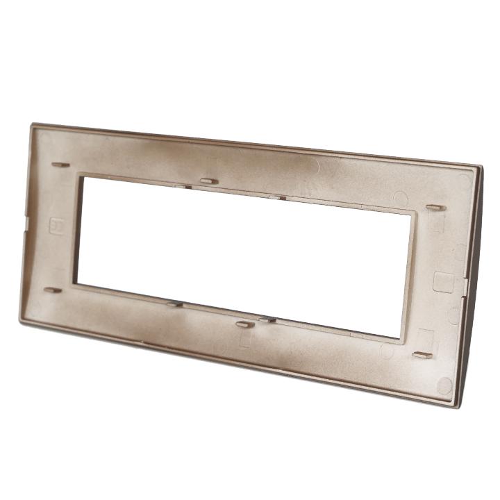 PLACCA 8007-14 7P BRONZO/LGT TECNOPOLIMERO