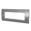 PLACCA 1007-8 7P GRIGIO SCURO/INT TECNOPOLIMERO