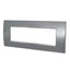 PLACCA 1007-8 7P GRIGIO SCURO/INT TECNOPOLIMERO