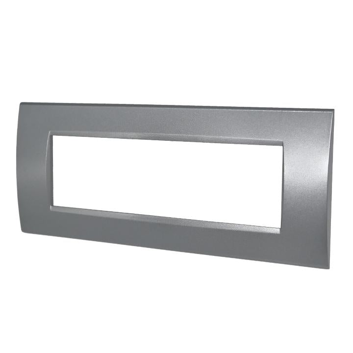 PLACCA 1007-8 7P GRIGIO SCURO/INT TECNOPOLIMERO
