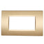 PLACCA 8004-12 4P SABBIA/LGT TECNOPOLIMERO T1