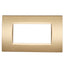 PLACCA 8004-12 4P SABBIA/LGT TECNOPOLIMERO T1