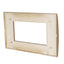 PLACCA 8004-12 4P SABBIA/LGT TECNOPOLIMERO T1