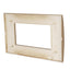 PLACCA 8004-12 4P SABBIA/LGT TECNOPOLIMERO T1