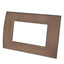 PLACCA 8004-14 4P BRONZO/LGT TECNOPOLIMERO T1