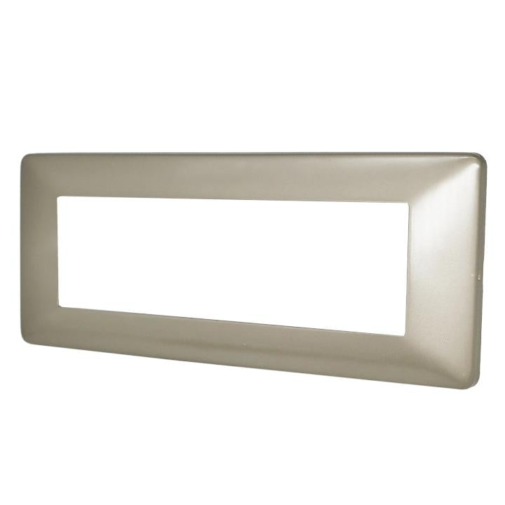 PLACCA 6807-8 CHAMPAGNE/VMR-PLN METALLO