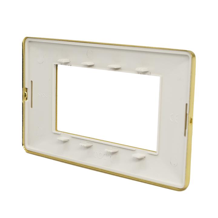 PLACCA 6804-3 ORO/VMR-PLN METALLO