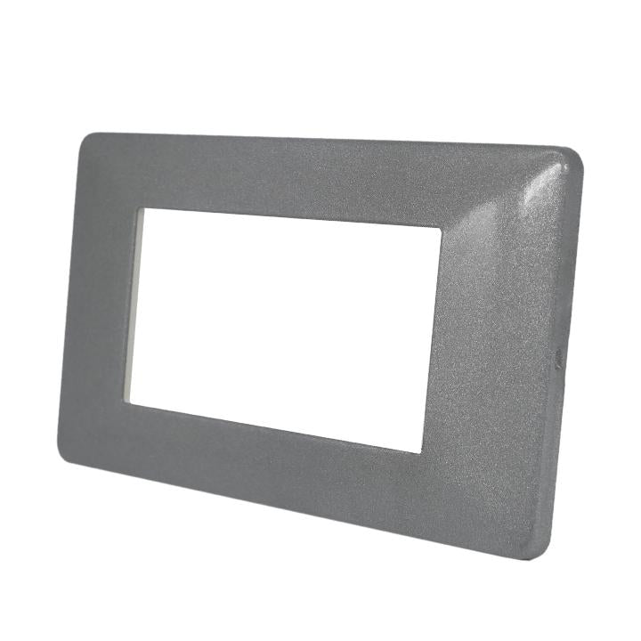 PLACCA 6804-29 PLATINO/VMR-PLN 4P METALLO