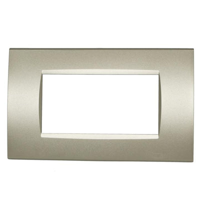 PLACCA 1004-11 4P CHAMPAGNE/LGT TECNOPOLIMERO